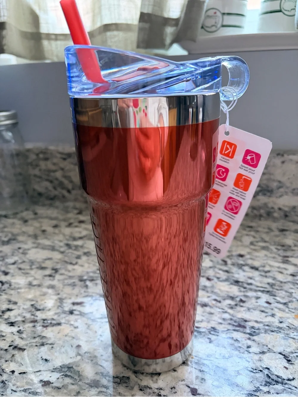 Dunkin Donuts tumbler 24 oz - Picture 1 of 4